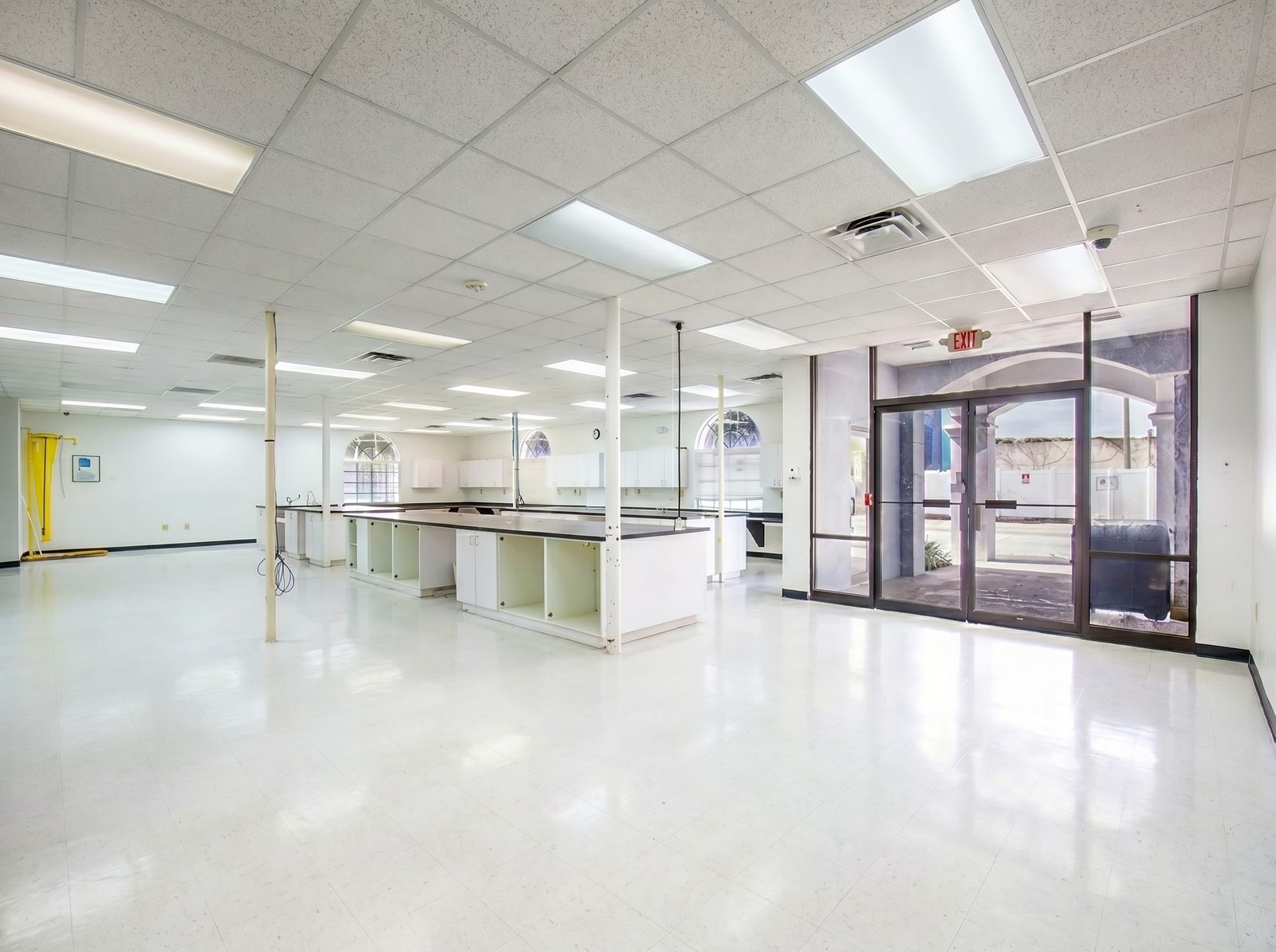Lab front entry interior